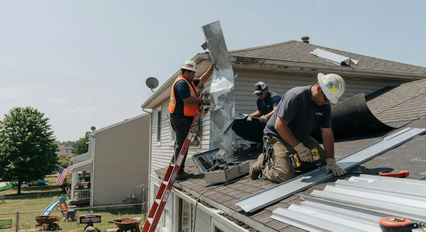 Storm Damage Metal Roof Repair in Keedysville, MD